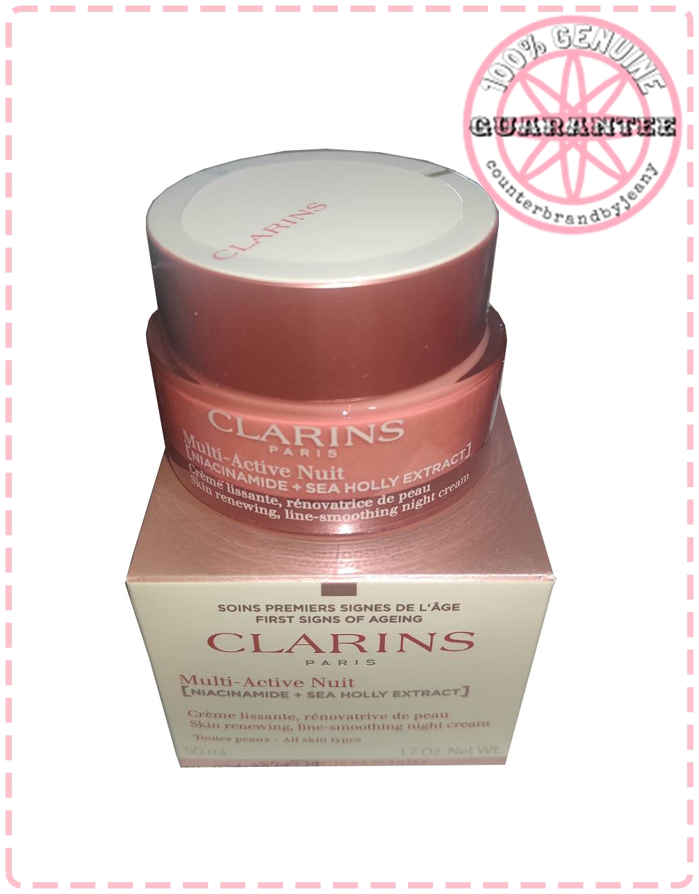 PRE-ORDER: CLARINS Multi Active Night Cream