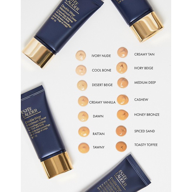 PRE-ORDER: ESTEE LAUDER Double Wear Maximum Cover Camouflage Makeup for Face and Body Broad Spectrum SPF 15