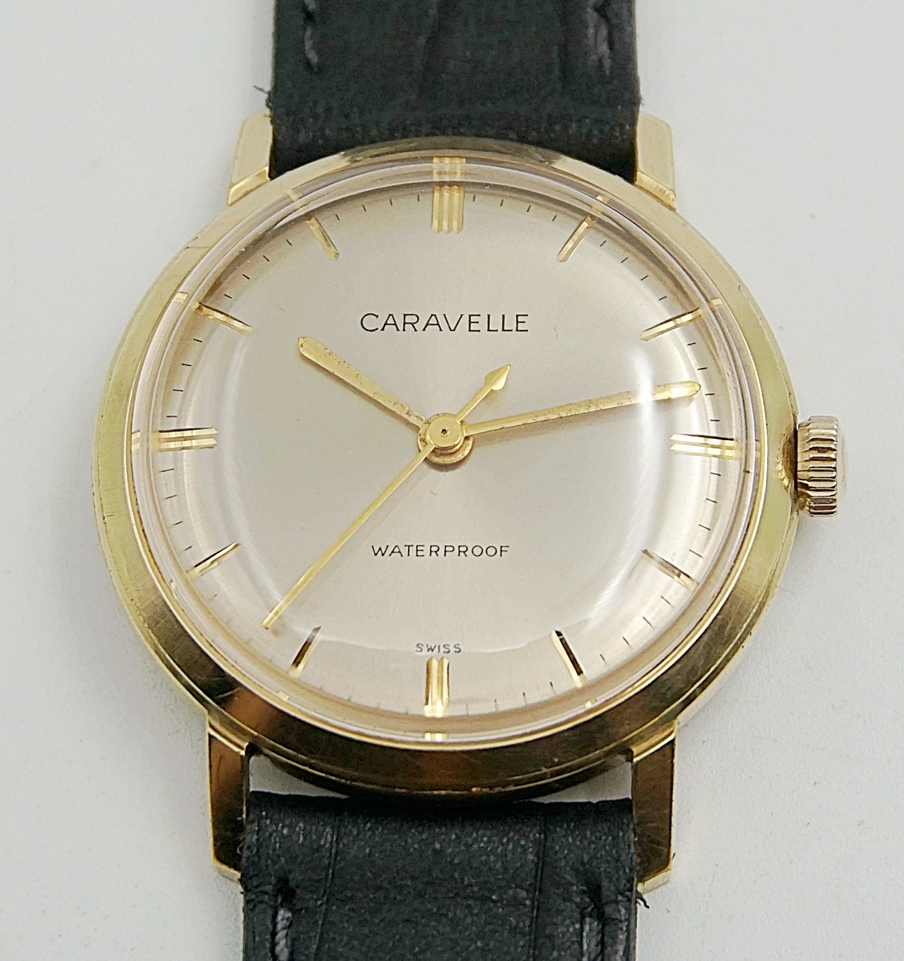 นาฬิกาเก่า CARAVELLE ไขลาน