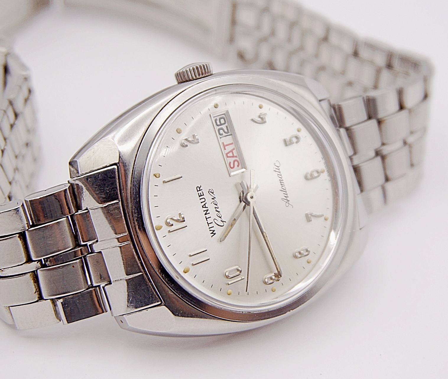 นาฬิกาเก่า WITTNAUER BY LONGINES ออโตเมติก