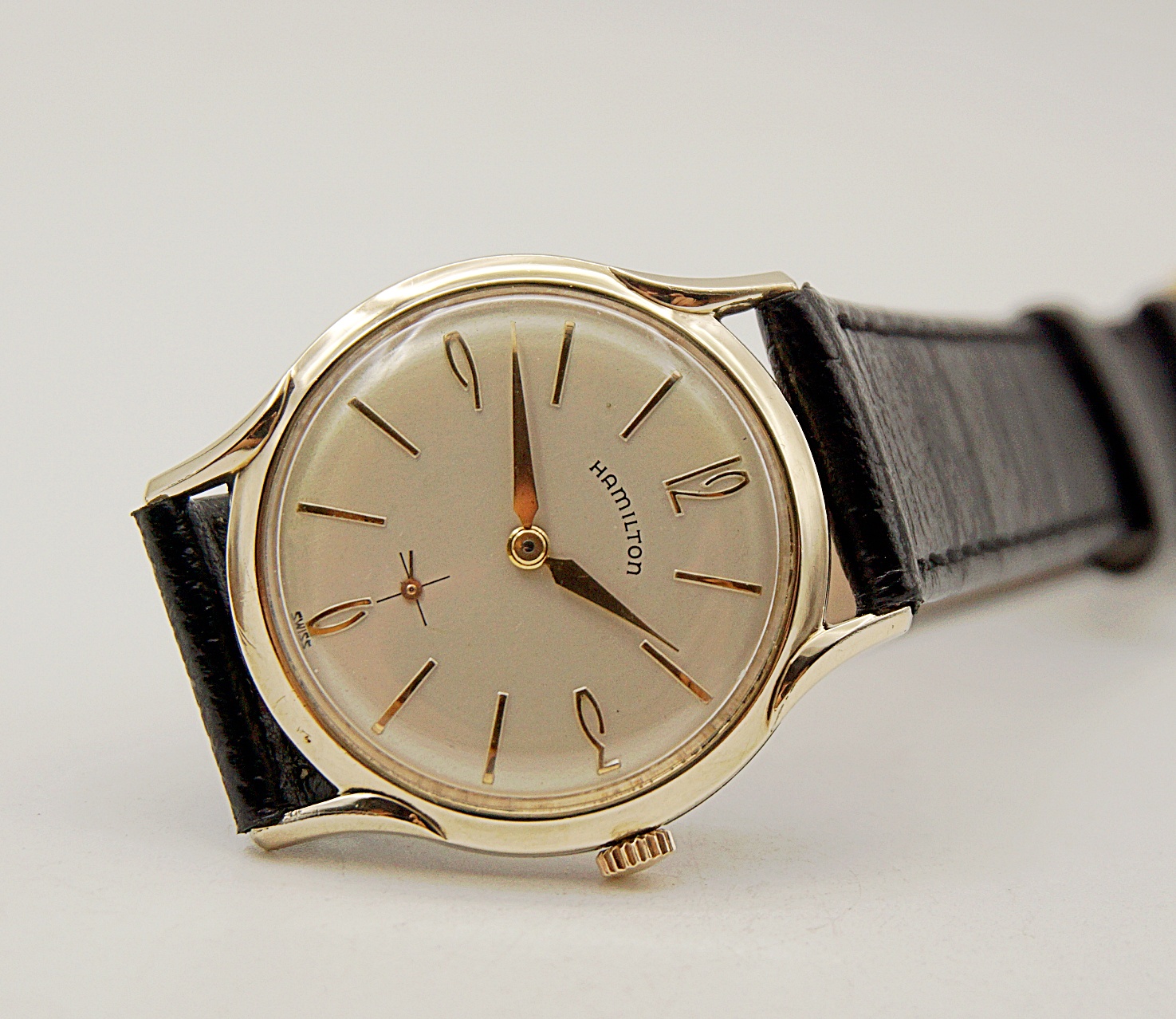 นาฬิกาเก่า HAMILTON ไขลานสองเข็มครึ่ง
