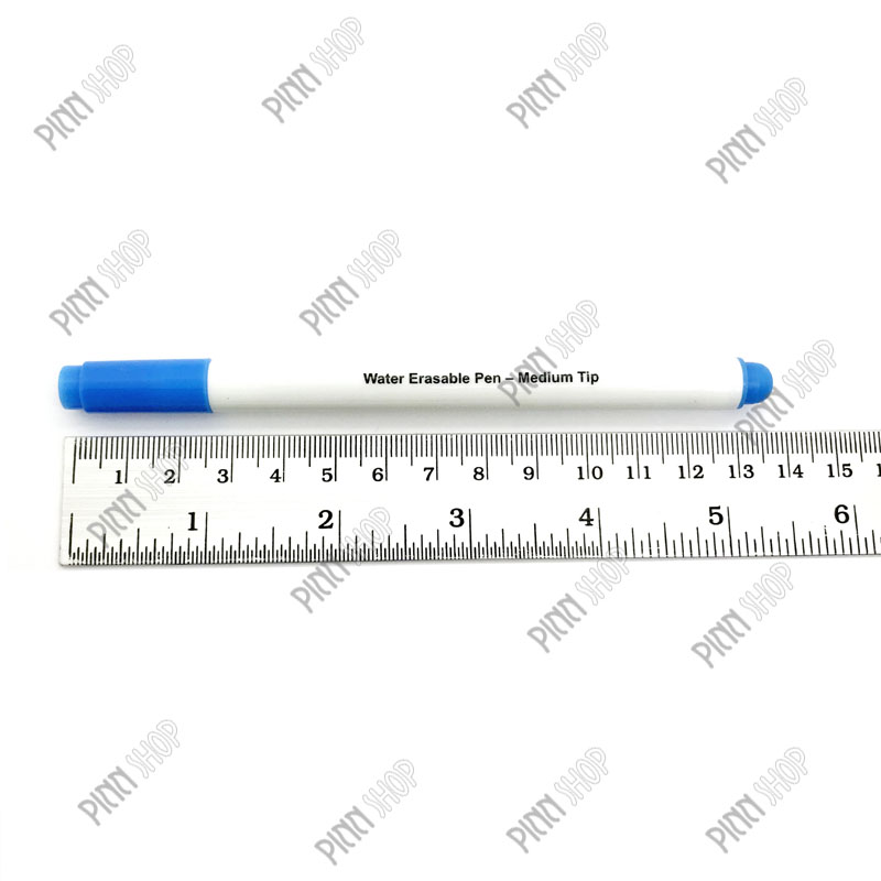 ปากกาแต้มผ้าสีฟ้า