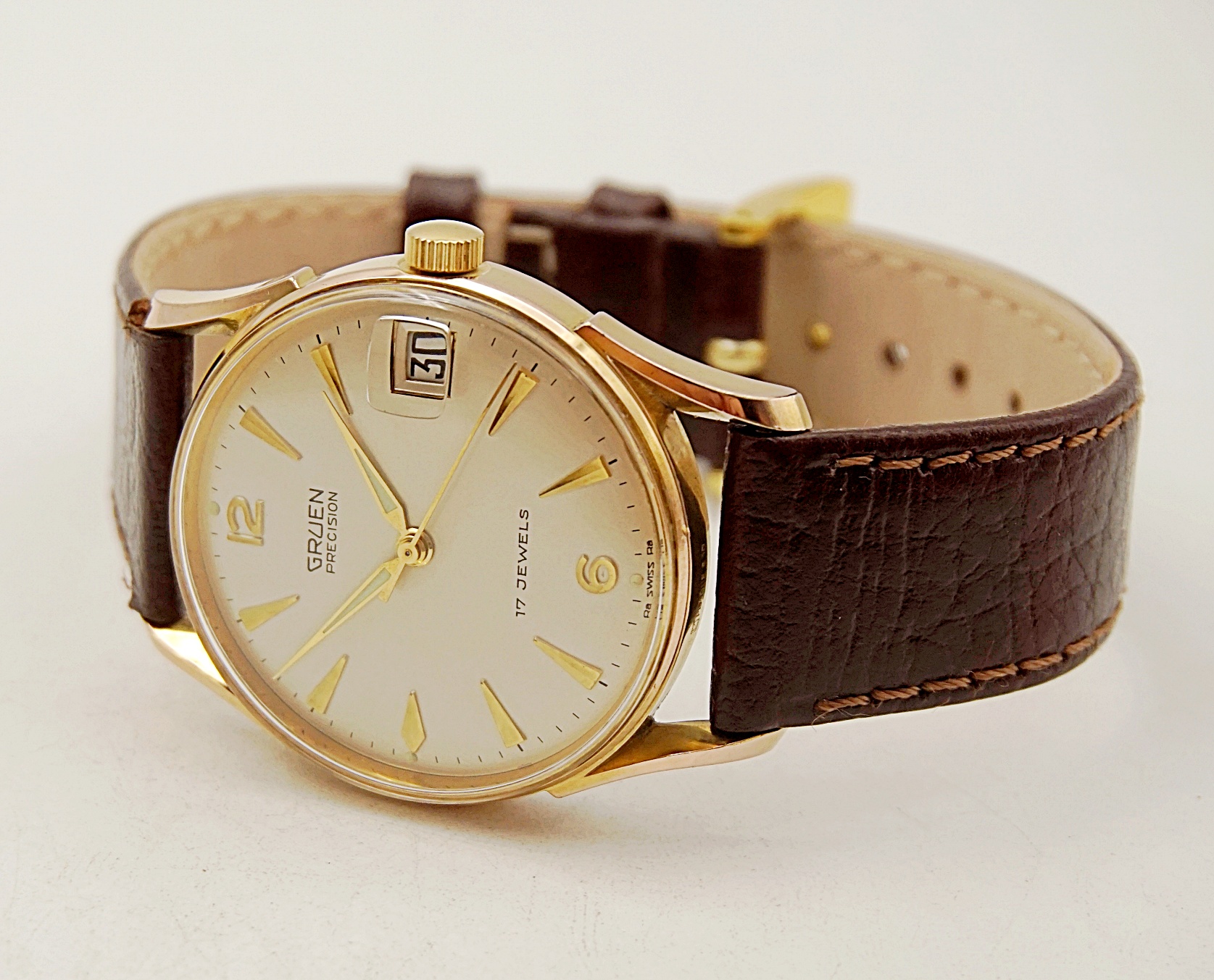 นาฬิกาเก่า GRUEN ไขลาน