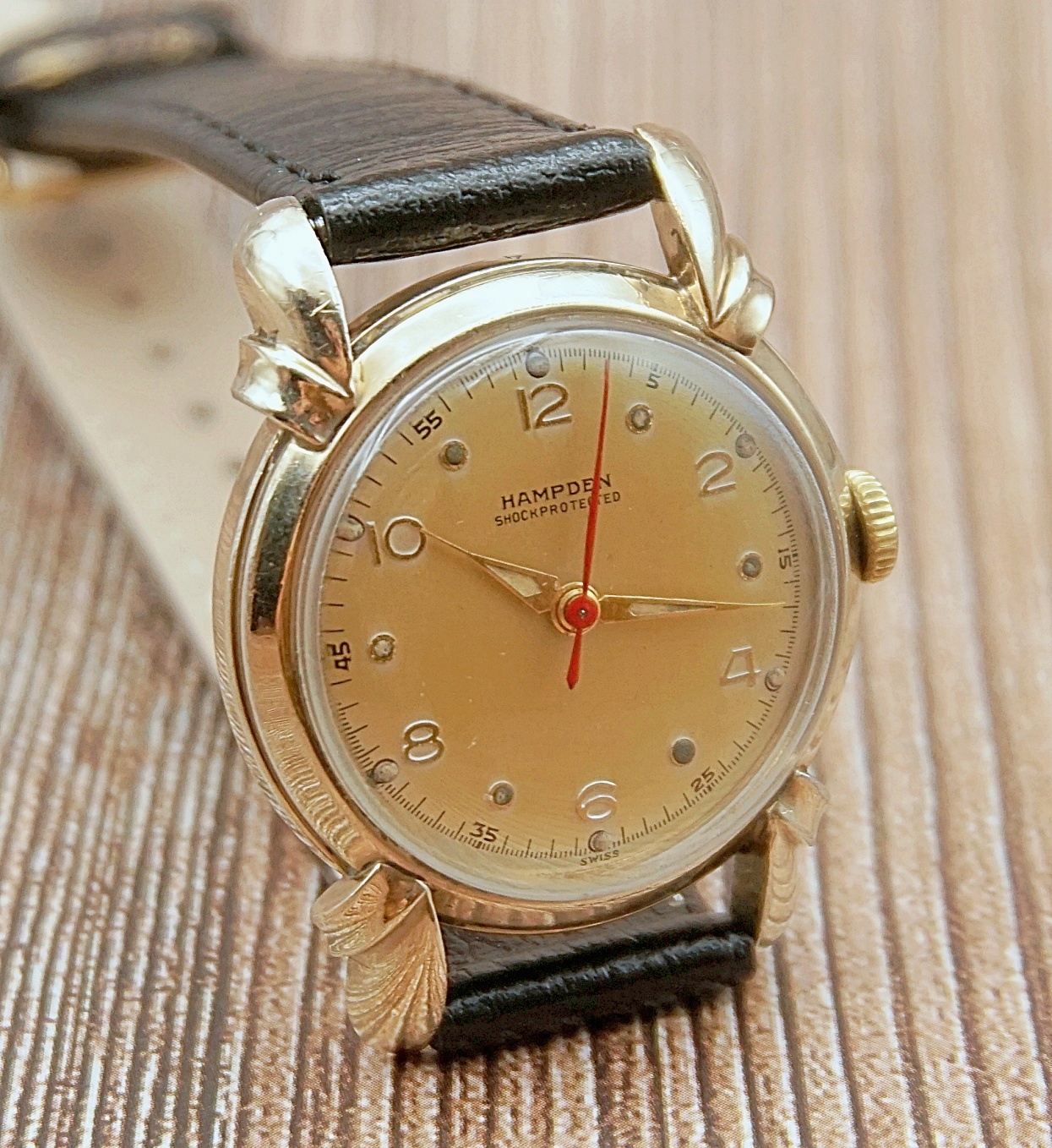 นาฬิกาเก่า HAMPDEN ไขลาน