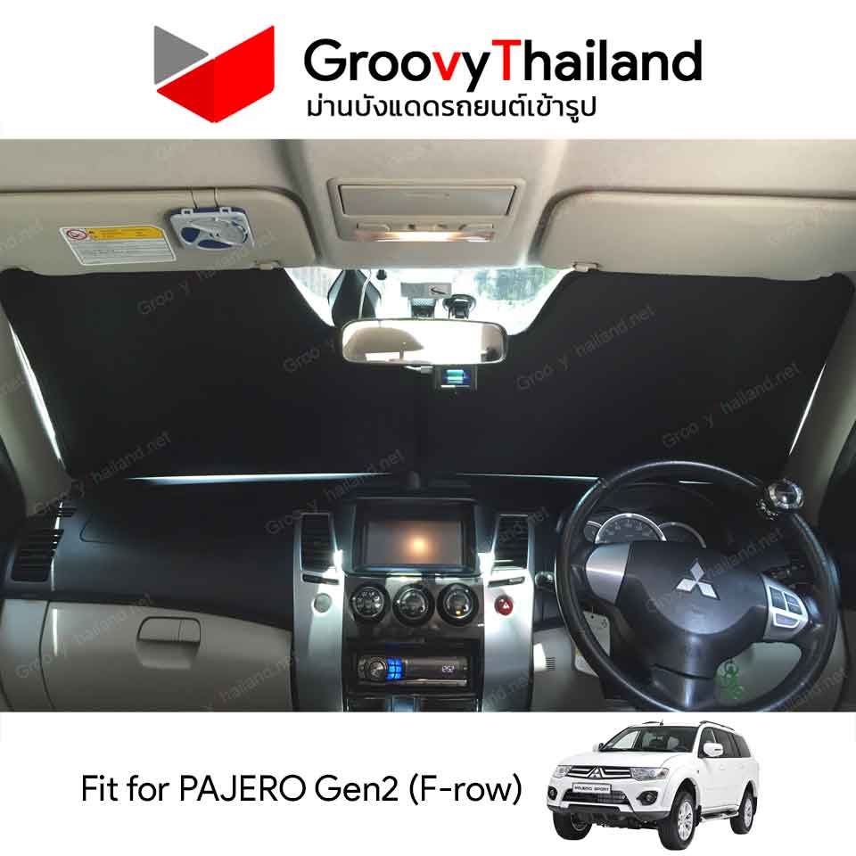 ม่านหน้า MITSUBISHI PAJERO SPORT Gen2 F-row (1 pcs)