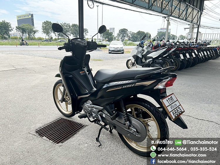 ★ดาวน์ 5,500★FINN ปี67 UBS วิ่งเพียง 6000 กิโล ล้อแม็กซ์ทอง ชุดสีสวยรอบคัน เครื่องเดิมแน่น ใช้งานทนทาน ประหยัด รถพร้อมใช้งาน ราคา 39,500