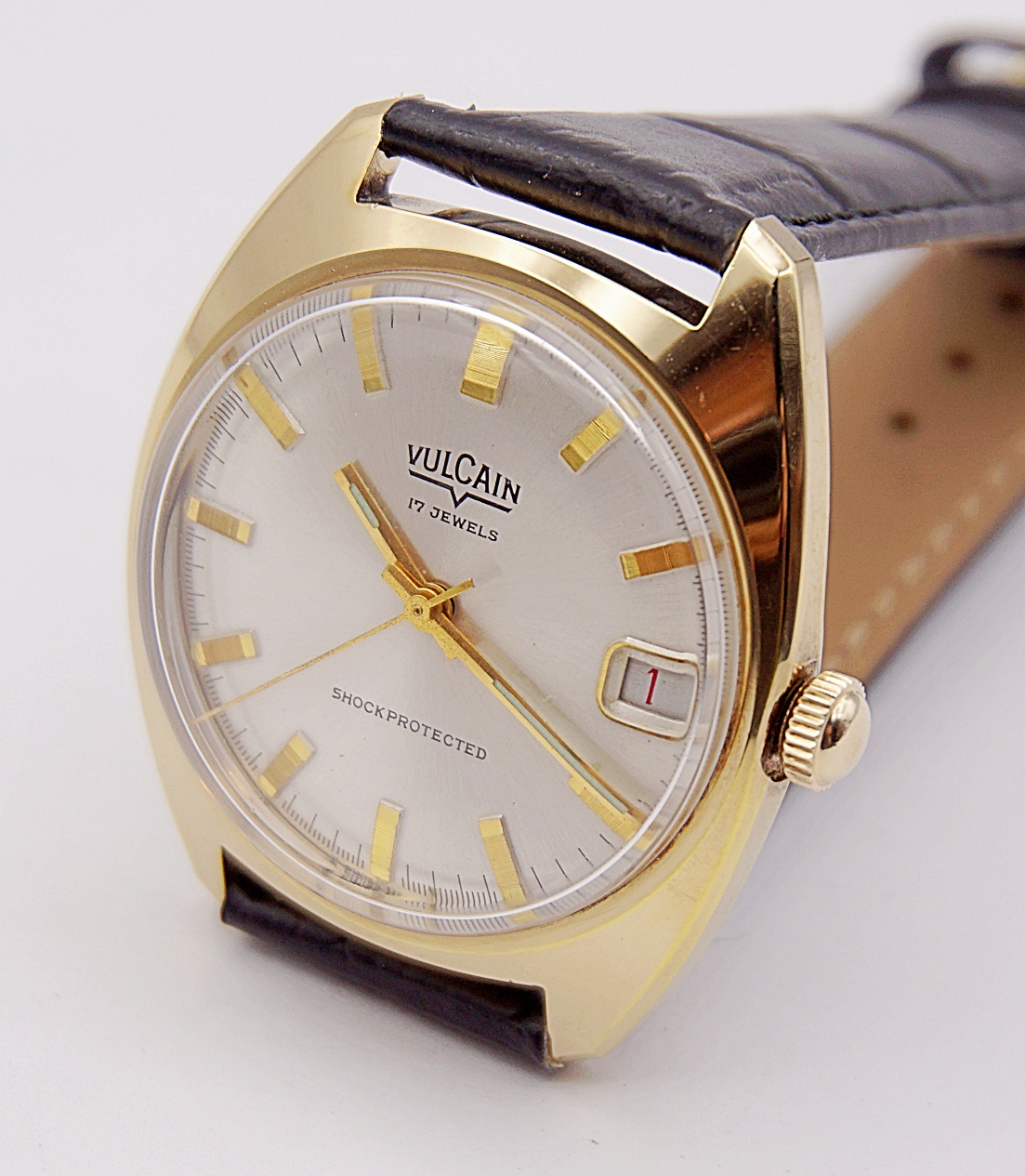 นาฬิกาเก่า VULCAIN ไขลาน
