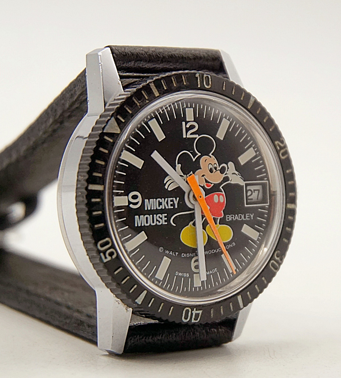 นาฬิกาเก่า MICKEY MOUSE ไขลาน