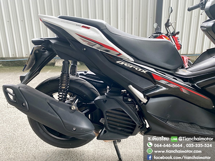 ★ดาวน์2,000★AEROX ปี66 เครื่องเดิมๆ วิ่งน้อย เครื่องแน่นๆ ประหยัดน้ำมัน ศูนย์ดี ชุดสีสวยรอบคัน ราคา 55,900