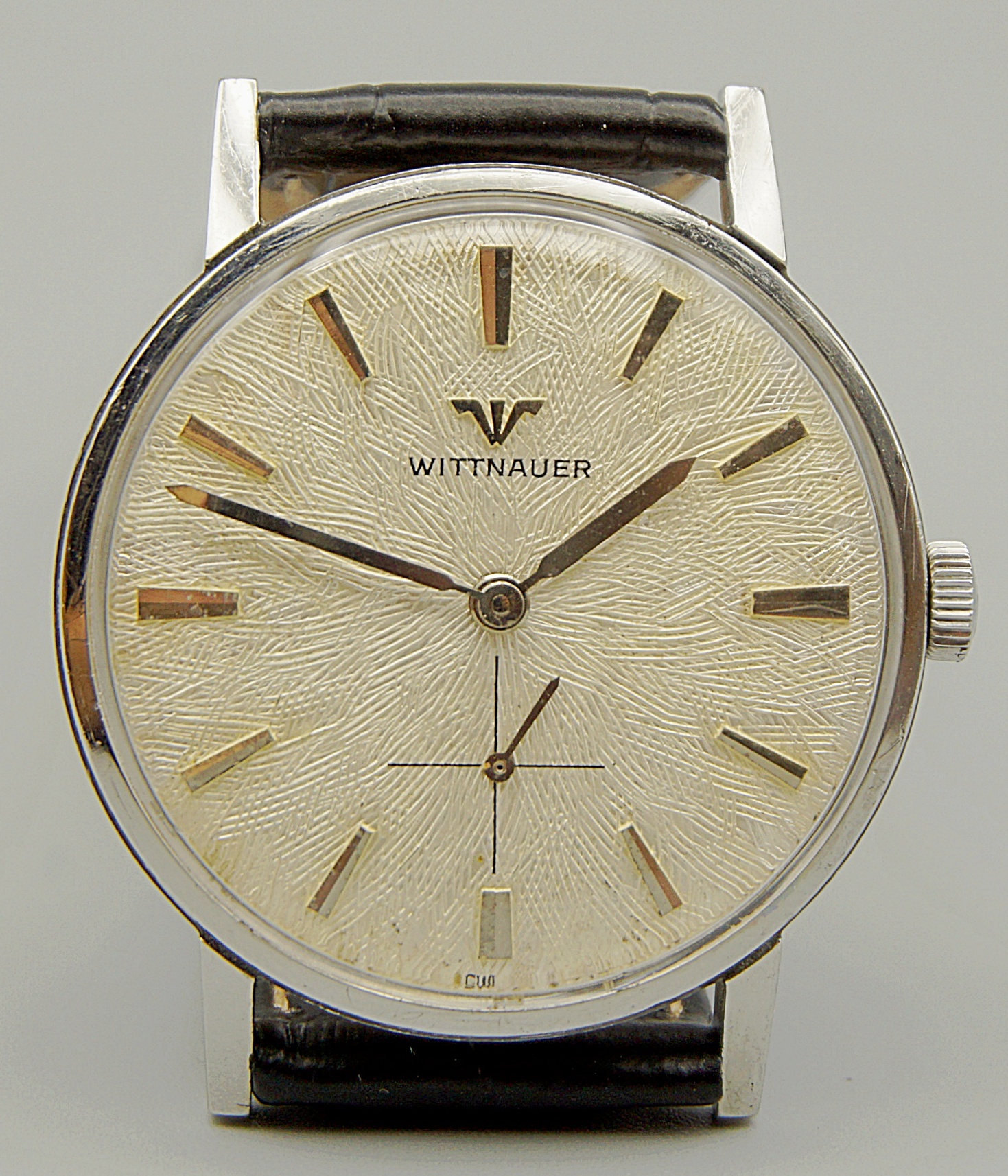นาฬิกาเก่า WITTNAUER BY LONGINES ไขลานสองเข็มครึ่ง