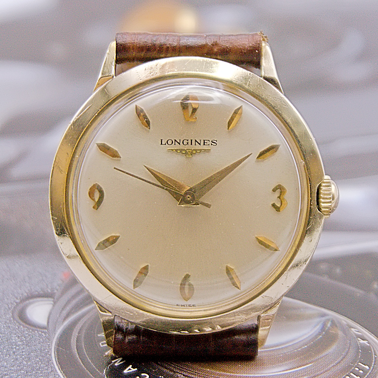 นาฬิกาเก่า LONGINES ไขลาน