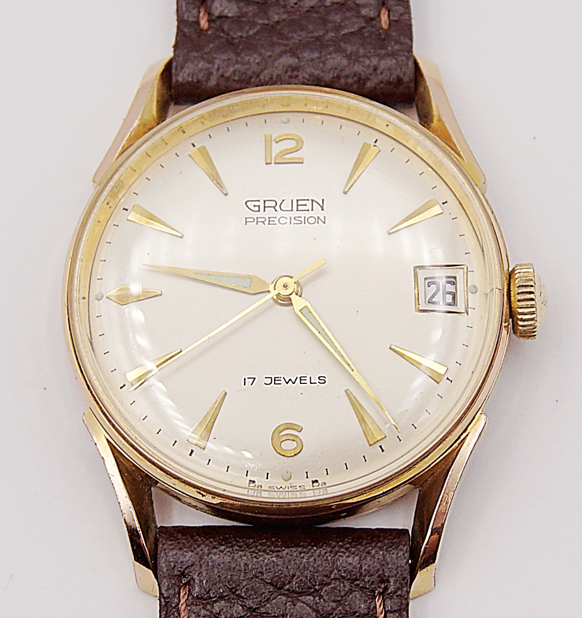 นาฬิกาเก่า GRUEN ไขลาน