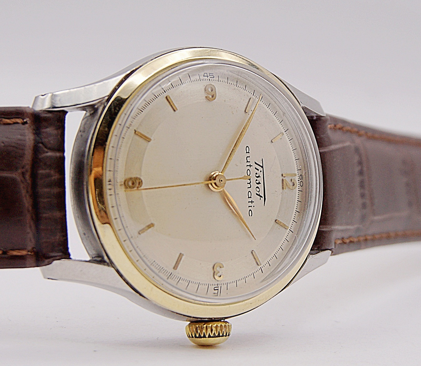 นาฬิกาเก่า TISSOT ออโตเมติกครึ่งรอบ