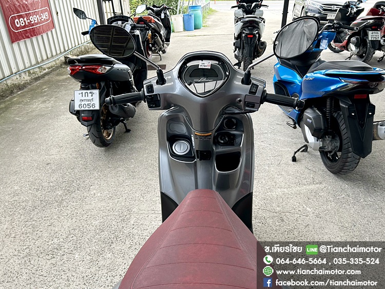 GRAND FILANO ปี67 ABS กุญแจรีโมท เครื่องเดิมแน่น ชุดสีสวยเป๊ะ หรูหรา ศูนย์ดี ประหยัด เครื่องดีเยี่ยม ราคา 59,900