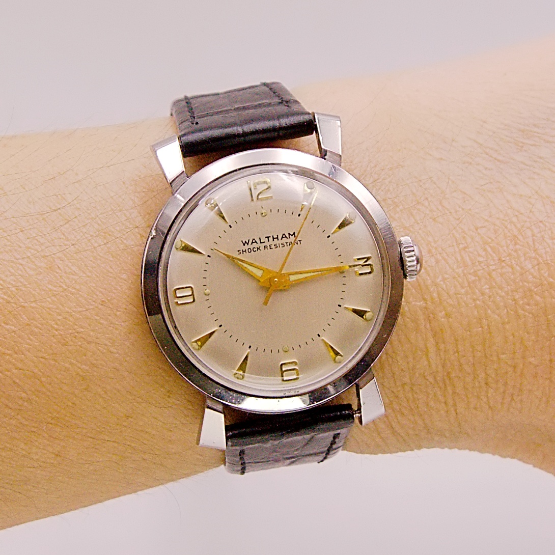 นาฬิกาเก่า WALTHAM ไขลาน