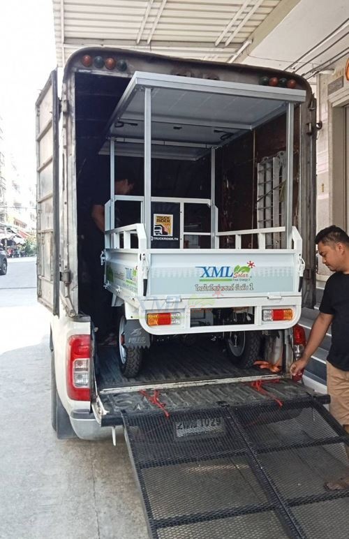 รถกระบะ 3 ล้อ โซล่าเซลล์