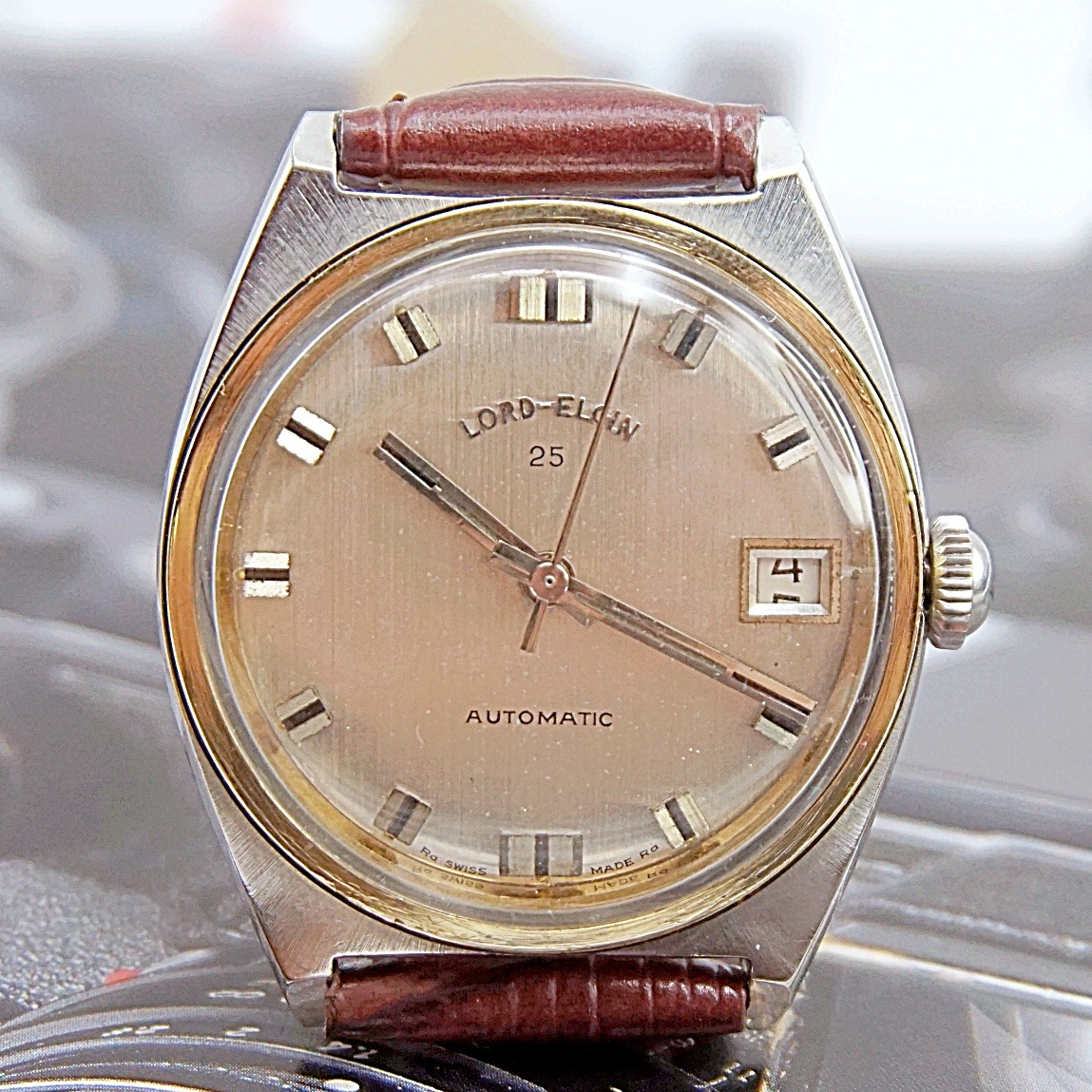 นาฬิกาเก่า LORD ELGIN ออโตเมติก