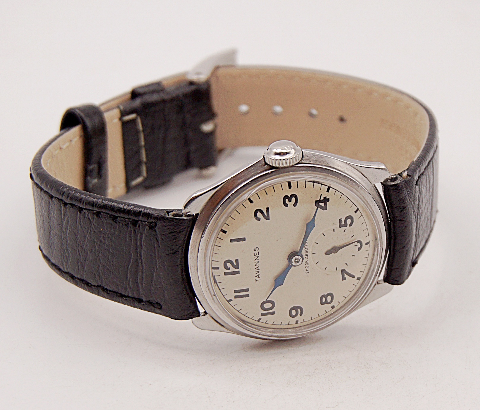 นาฬิกาเก่า TAVANNES ไขลานสองเข็มครึ่ง