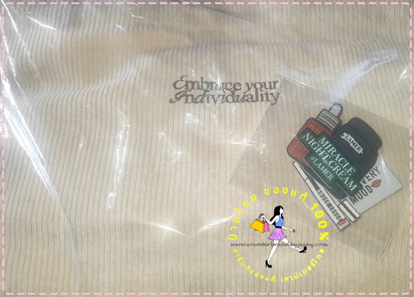 ELCA Embrace your Individuality Corduroy Tote Bag (พร้อมส่ง)