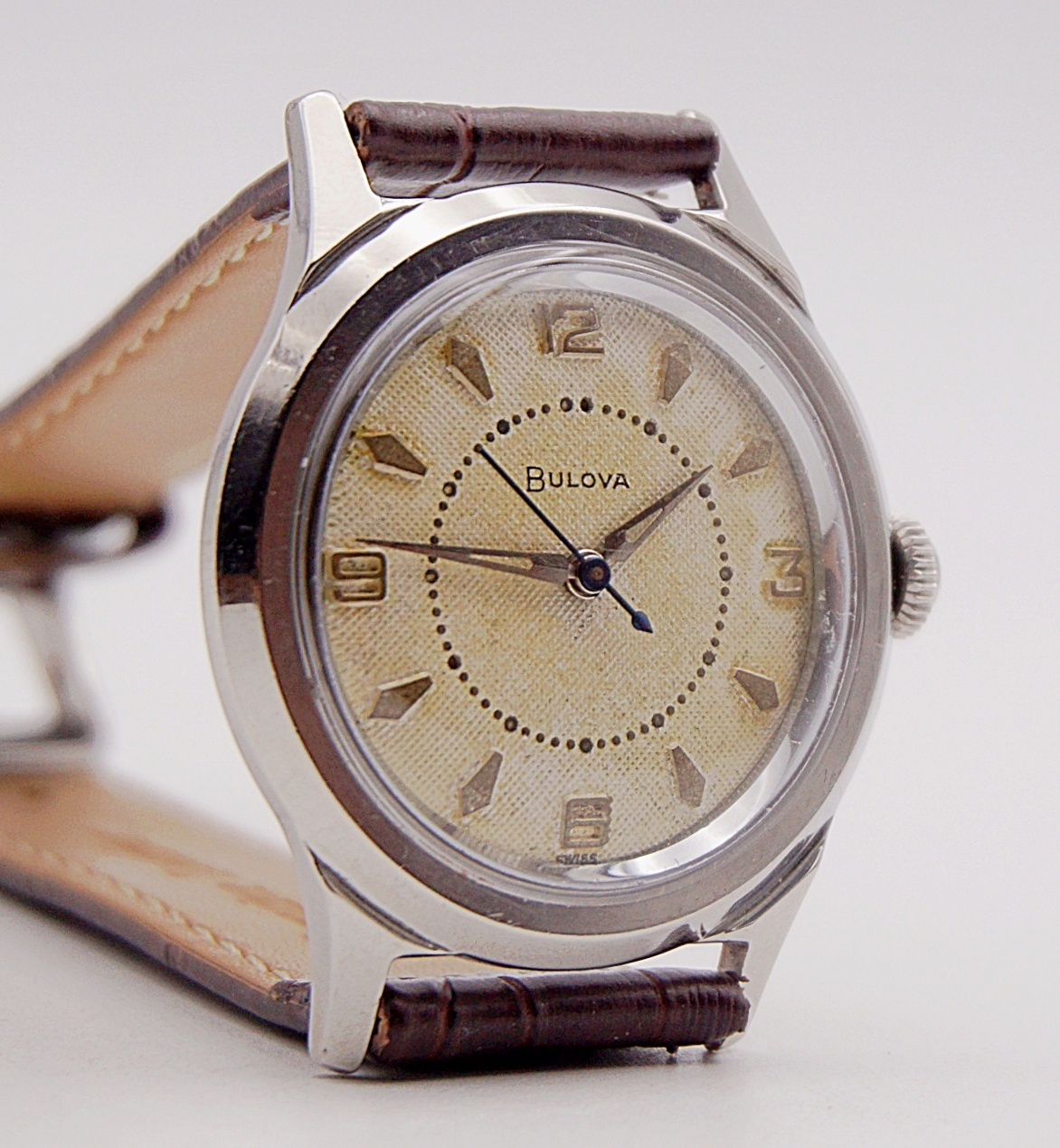 นาฬิกาเก่า BULOVA ไขลาน