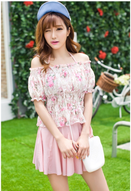 ชุดว่ายน้ำงาน vicki แบบ3ชิ้น มี2สี ชมพู,ฟ้า มีไซส์ M,XL ราคาส่ง3 ชิ้นคละแบบได้ทั้งร้าน ชุดละ 990 บาทค่ะ