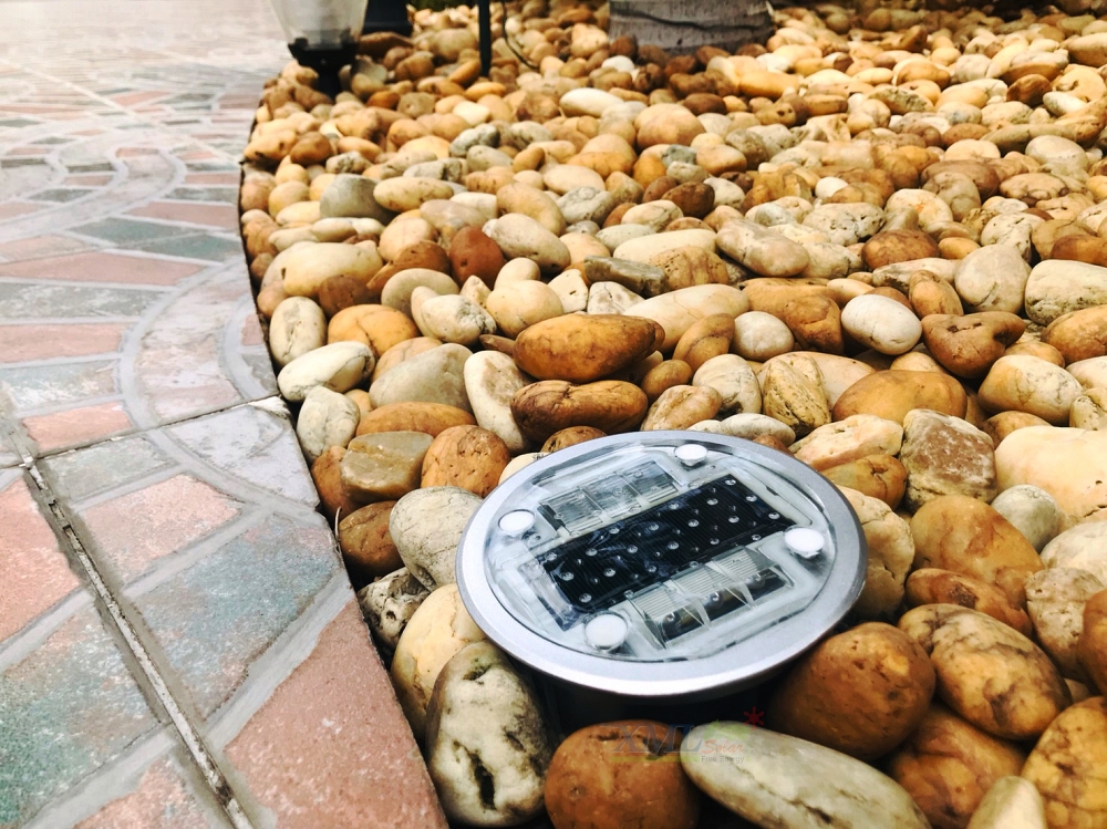 โคมไฟฝังพื้น 6 LED รุ่น Premium IP68 (แสง : เหลืองกระพริบ)