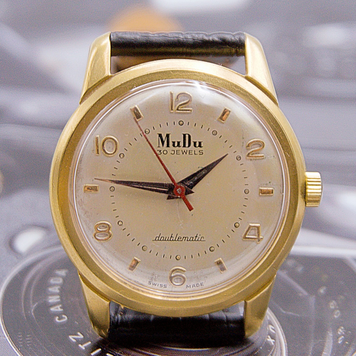 นาฬิกาเก่า MUDU ออโตเมติก