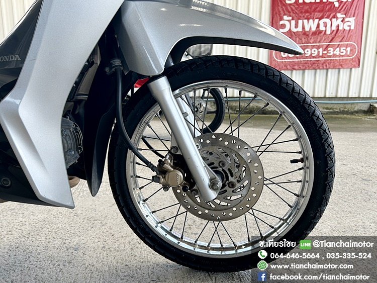 ★ฟรีดาวน์★WAVE110I ปี66 สีเทา สตาร์ทมือ ชุดสีสวยรอบคัน เครื่องแน่น เดิมๆ ประหยัด ทนทาน เครื่องดี ศูนย์ดี ราคา 36,500