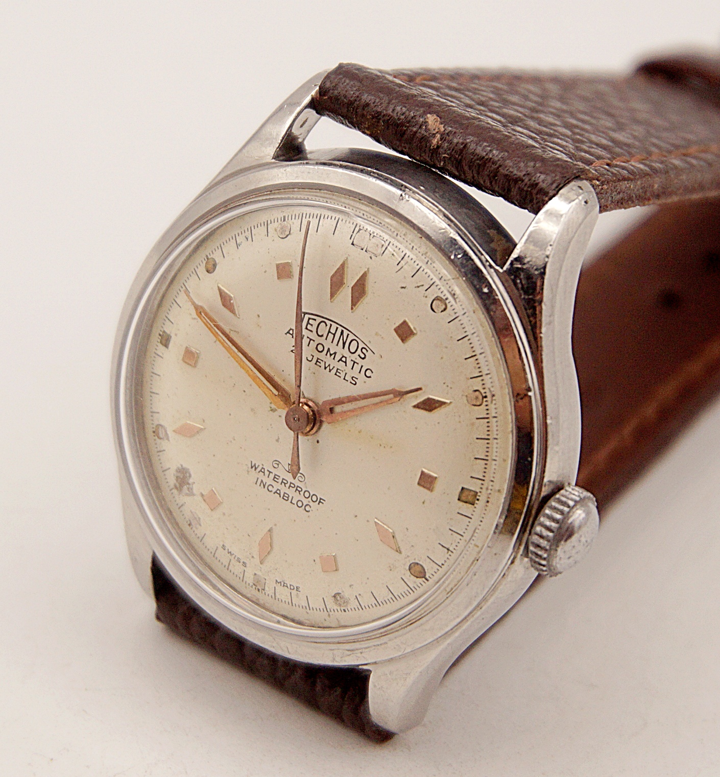 นาฬิกาเก่า TECHNOS ออโตเมติก