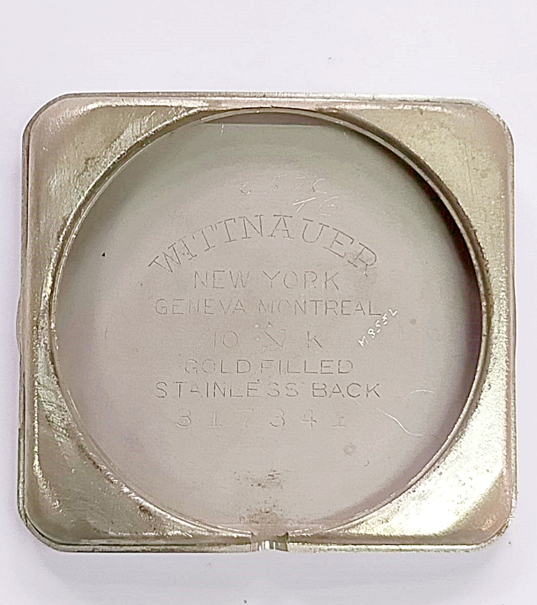 นาฬิกาเก่า WITTNAUER BY LONGINES ไขลานสองเข็มครึ่ง