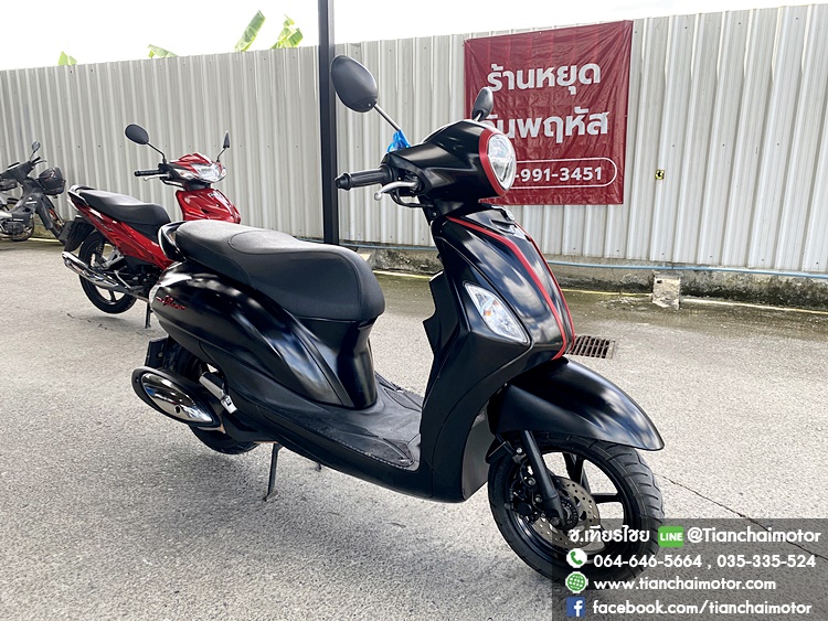 ★ดาวน์2,000★GRAND FILANO ปี 66 สีดำ เครื่องเดิมดี ชุดสีสวย ประหยัดน้ำมัน เครื่องดี ศูนย์ดี ใช้งานได้ทั้งครอบครัว ราคา 49,900