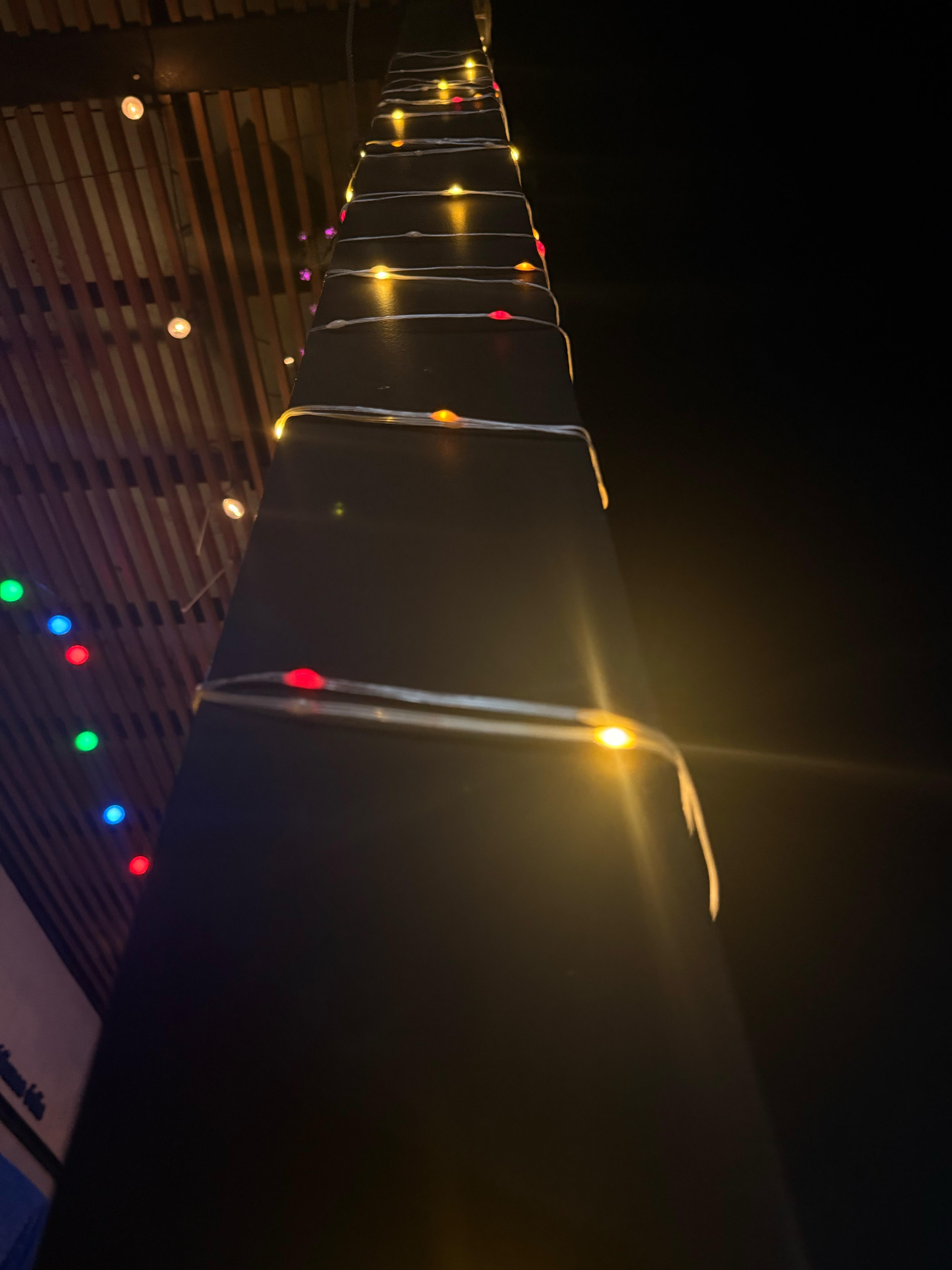 ไฟกระพริบโซล่าเซลล์ รุ่นใหม่สายขาว ยาว 10 เมตร (เเสง : เหลืองเข้ม)