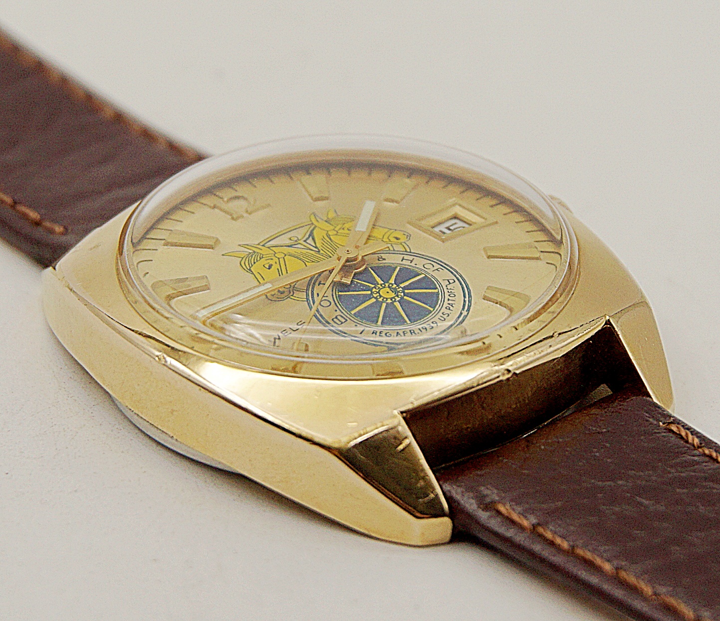 นาฬิกาเก่า HELBROS ไขลาน