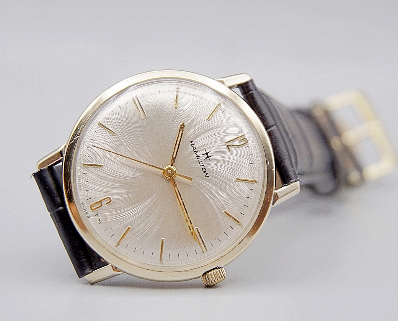 นาฬิกาเก่า HAMILTON ไขลาน