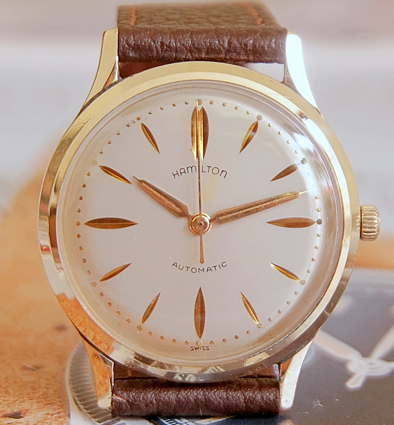 นาฬิกาเก่า HAMILTON ออโตเมติก