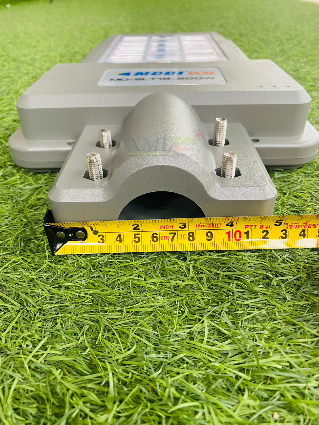 โคมไฟถนนโซล่าเซลล์ XML-Solar 200W (แสง : ขาว)(สว่างค้าง)