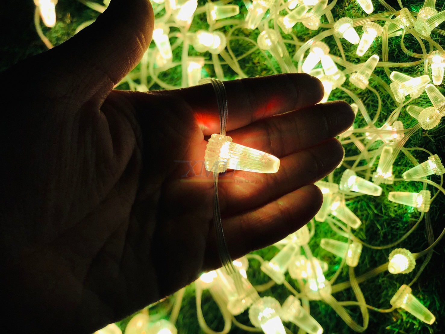 ไฟกระพริบโซล่าเซลล์ รุ่น MD-ICECREAM-10M (เเสง : เเสงหลากสี)