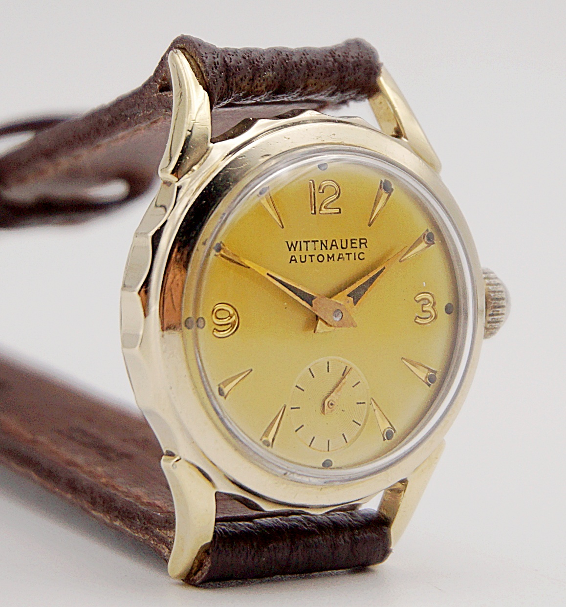 นาฬิกาเก่า WITTNAUER BY LONGINES ออโตเมติกสองเข็มครึ่ง (นาฬิกาผู้หญิง)