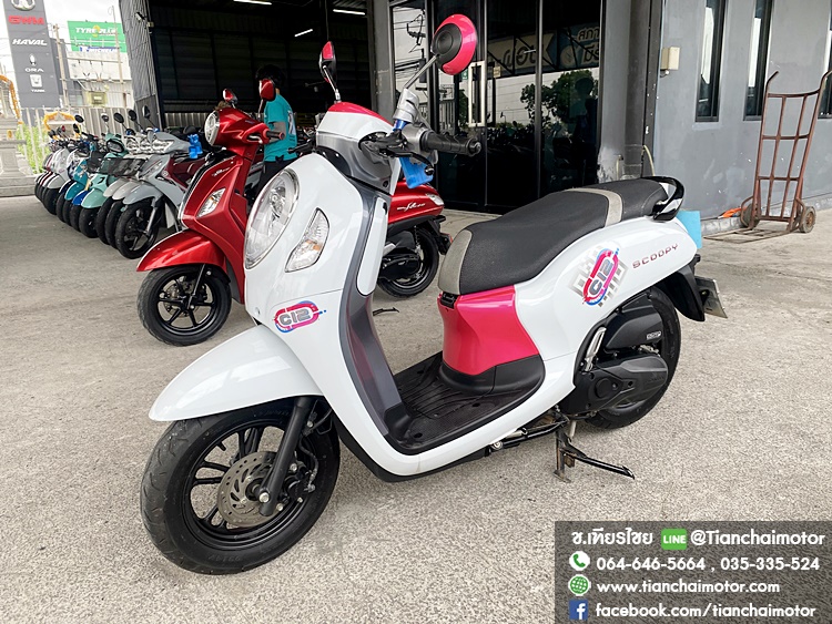 ★ดาวน์2,000★SCOOPY-I ปี66 CLUB12 ตัวท็อป สมาร์ทคีย์ สีสวยแจ่ม เครื่องแน่นเดิม วิ่งน้อย ขับขี่คล่องตัว ราคา 45,900