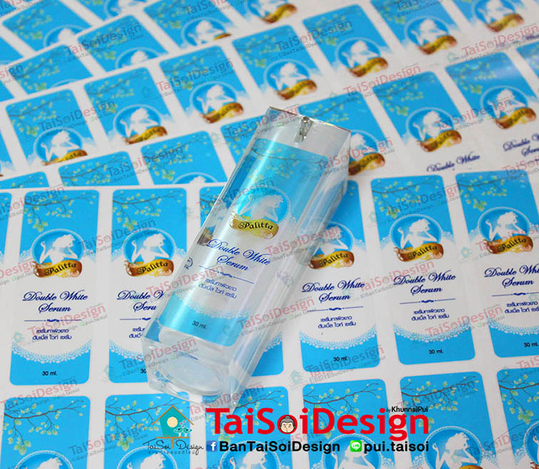 สติ๊กเกอร์พีวีซีใส