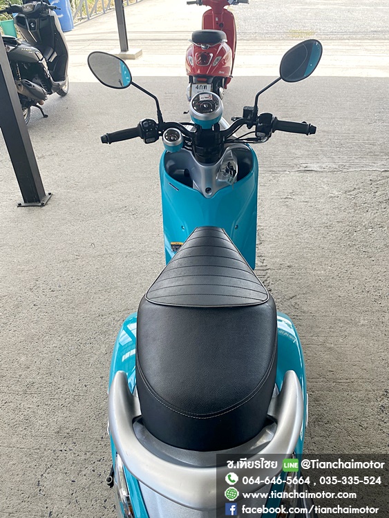 ★ดาวน์7,500★FINO ปี65 สีเขียวมิ้น ชุดสีสวยเป๊ะ วิ่งเพียง 4000 กิโล เหมือนรถใหม่มาก เครื่องเดิมแน่น ประหยัดน้ำมัน ราคา 41,900