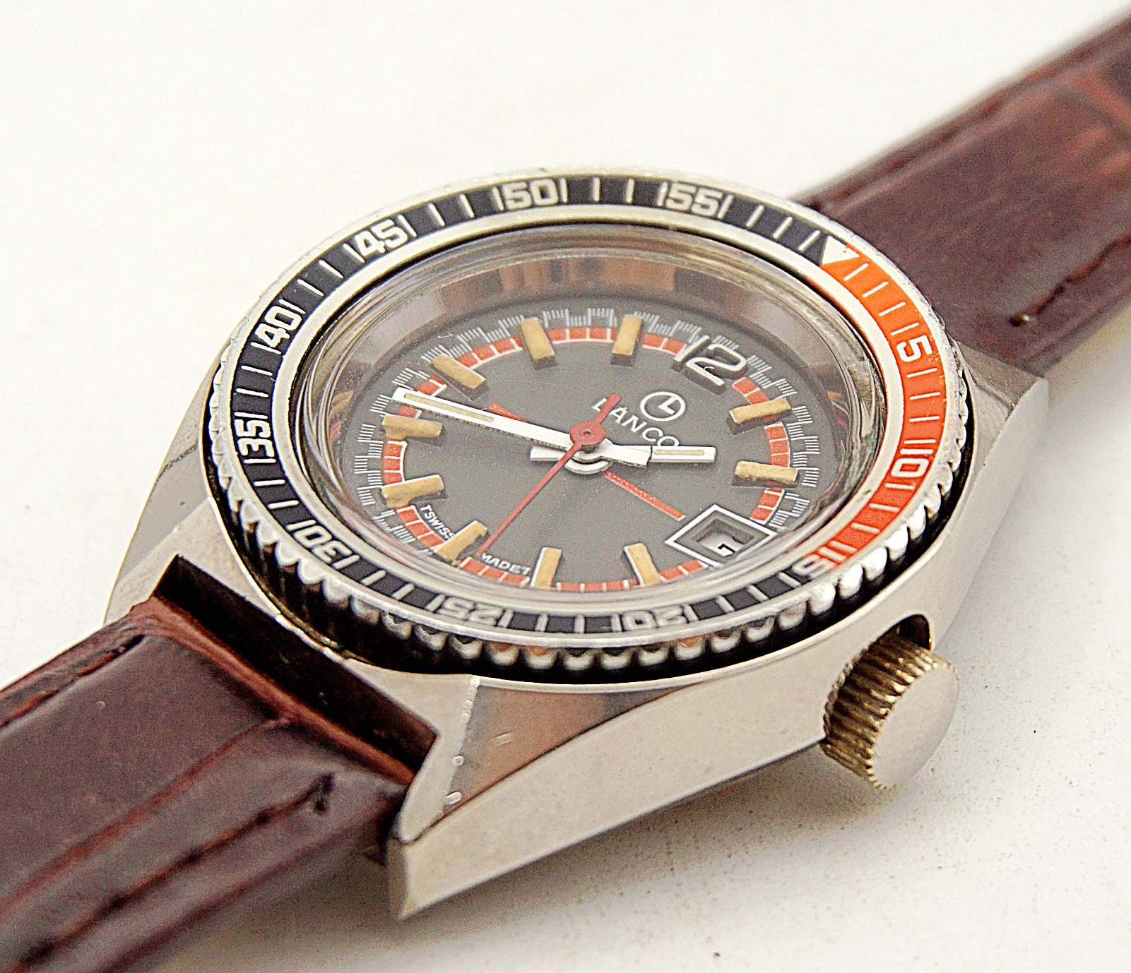 นาฬิกาเก่า LANCO ไขลาน (นาฬิกาผู้หญิง)