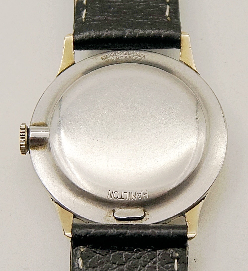 นาฬิกาเก่า HAMILTON ไขลานสองเข็มครึ่ง