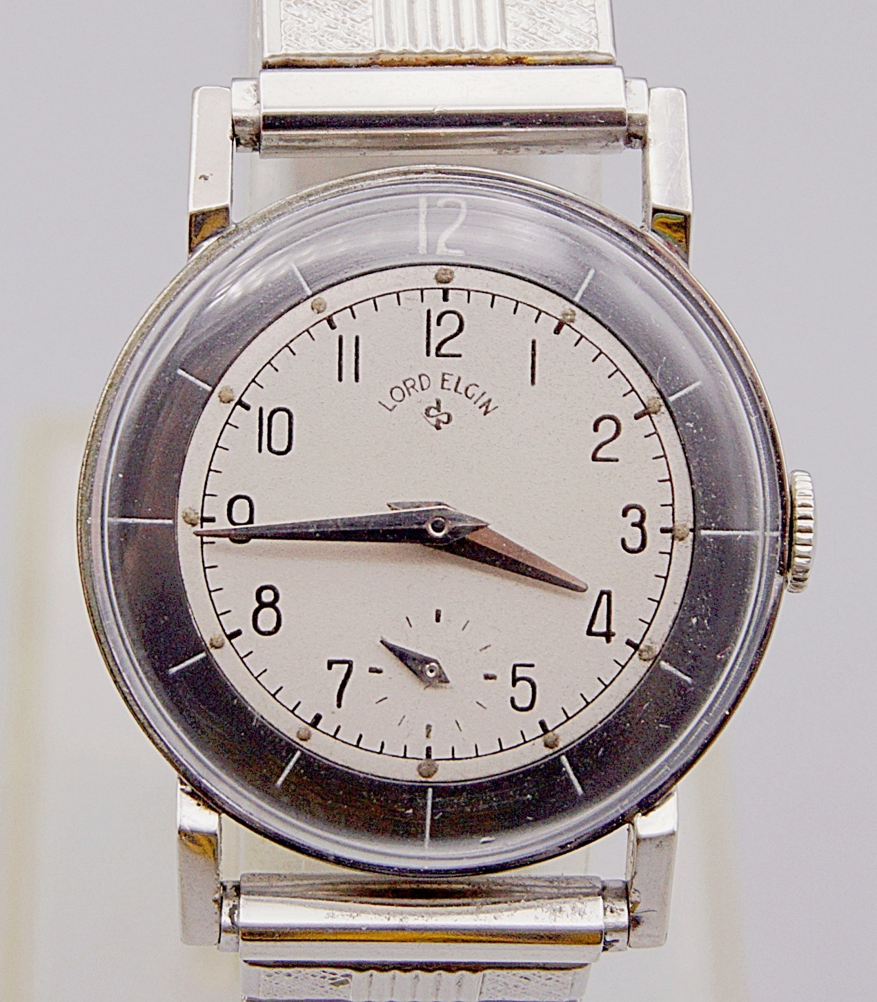 นาฬิกาเก่า LORD ELGIN ไขลานสองเข็มครึ่ง