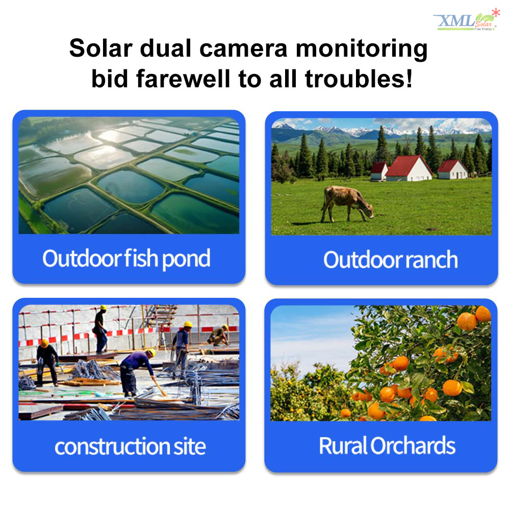 กล้องวงจรปิดโซล่าเซลล์ 4MP EseeCloud (4G) Solar CCTV Camera With 4G รุ่น SCG402P10