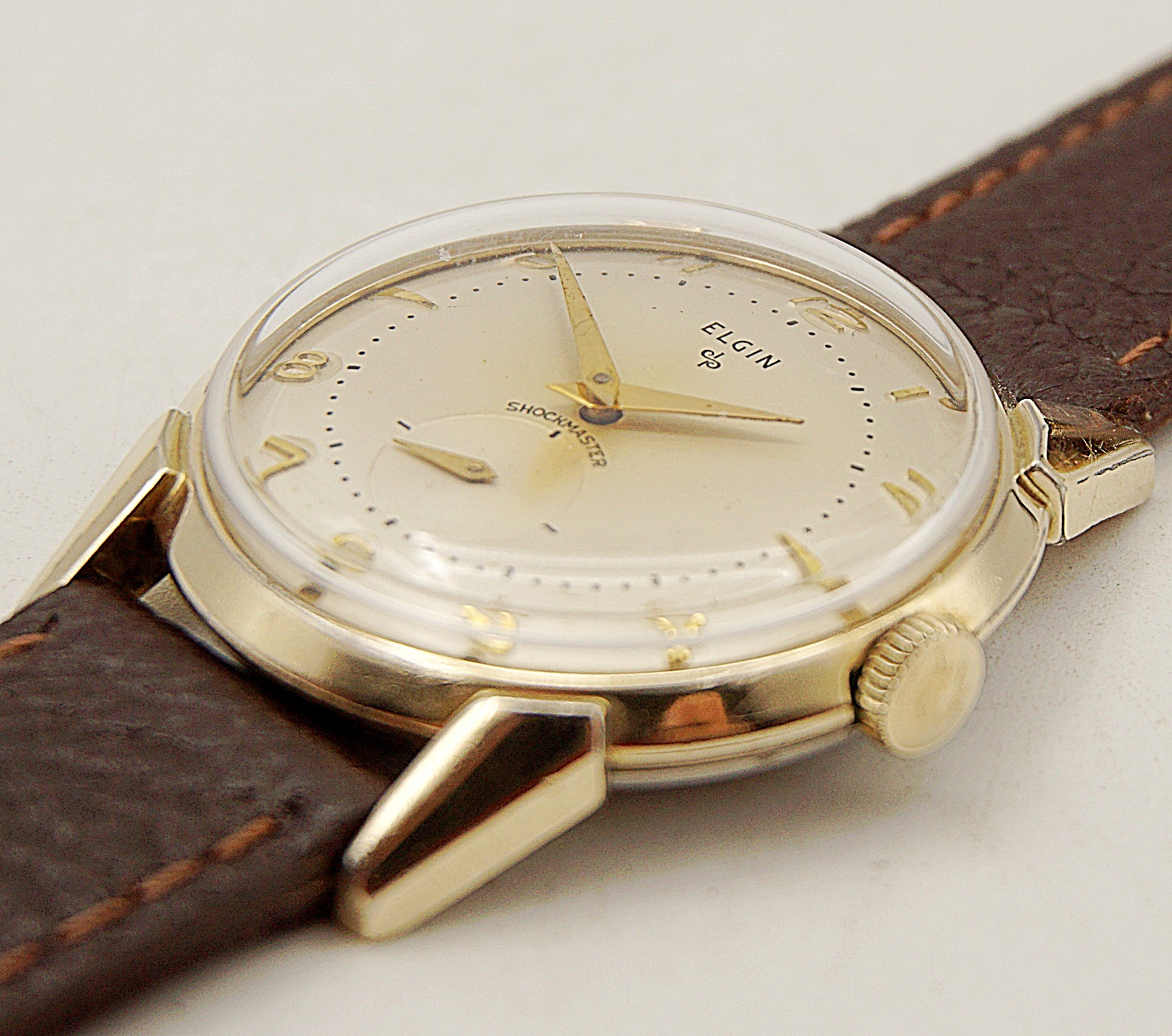 นาฬิกาเก่า ELGIN ไขลานสองเข็มครึ่ง