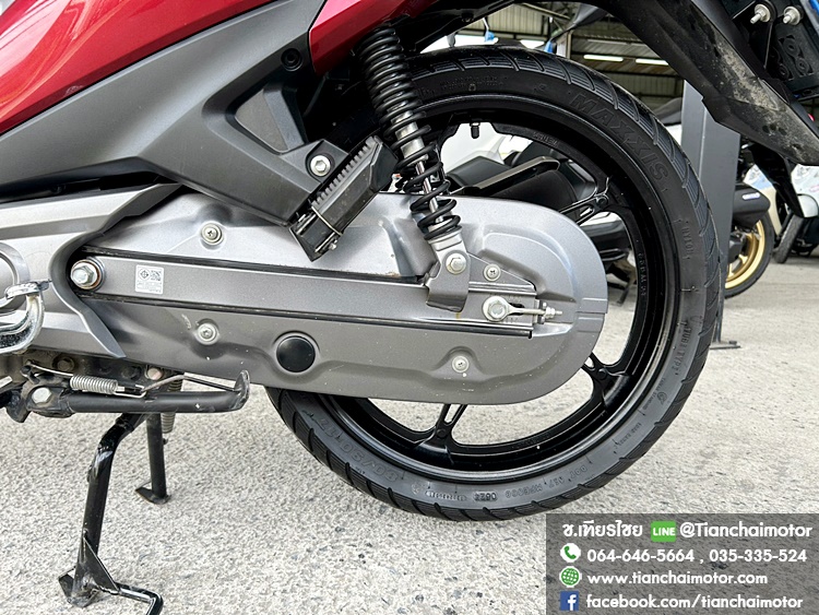 ★ดาวน์3,500★FINN ปี67 สีแดง ล้อแม็กซ์ วิ่งเพียง 3000 กิโล ชุดสีสวย เครื่องเดิมๆ เครื่องแน่น ขับขี่นิ่ม ประหยัด ศูนย์ดี ราคา 40,900