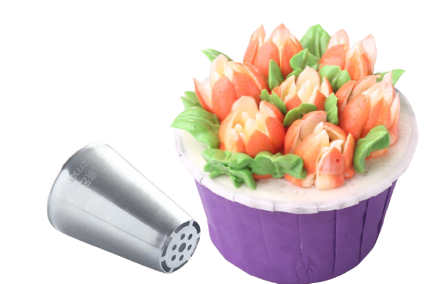 หัวบีบเกาหลี เพื่อตกแต่งเค้ก หรือ งาน diy เบอร์ 246 Star techniques and drop flower