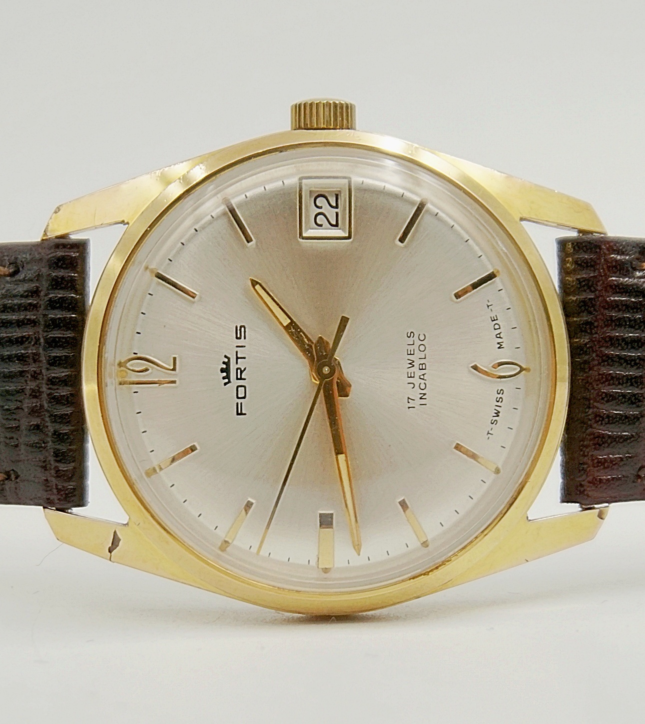 นาฬิกาเก่า FORTIS ไขลาน