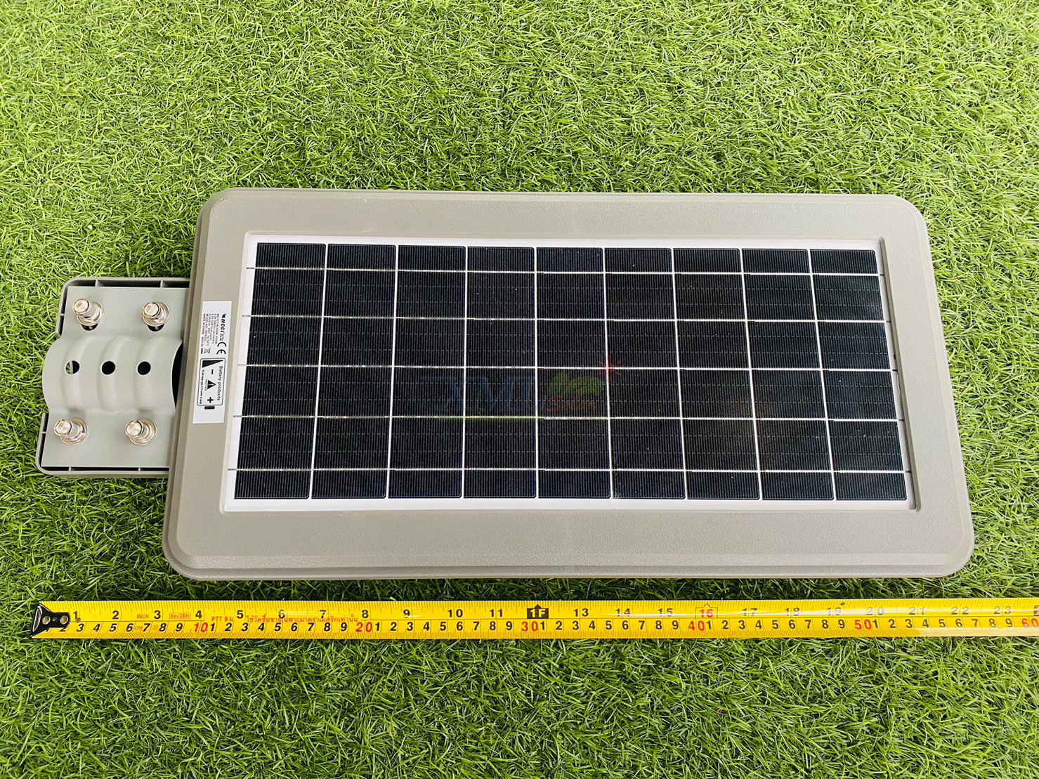 โคมไฟถนนโซล่าเซลล์ XML-Solar 200W (แสง : ขาว)(สว่างค้าง)
